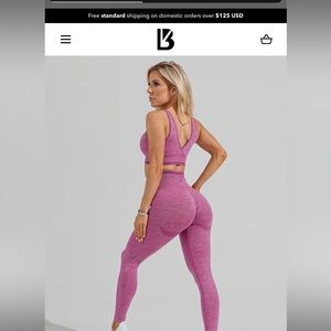 Buff bunny BBL seamless legging black size M like new